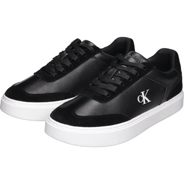 Calvin Klein CLASSIC CUPSOLE LACEUP WT MIX Nízka obuv, čierna, veľkosť