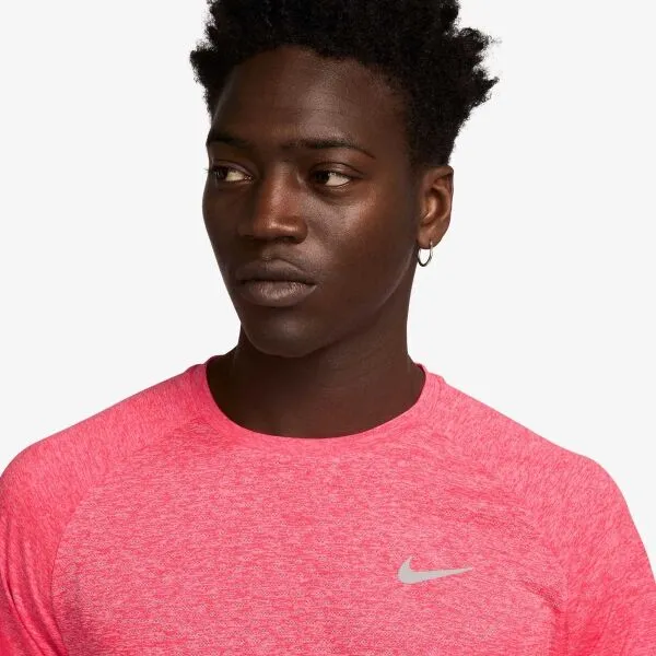 Nike STRIDE Pánske bežecké tričko, ružová, veľkosť
