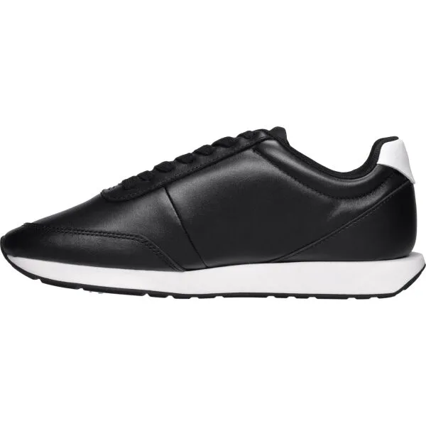 Calvin Klein RETRO RUNNER ESS LTH Nízka obuv, čierna, veľkosť