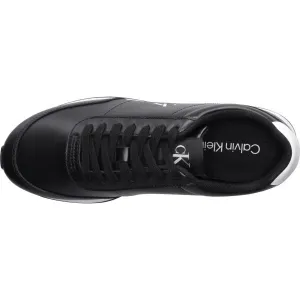 Calvin Klein RETRO RUNNER ESS LTH Nízka obuv, čierna, veľkosť