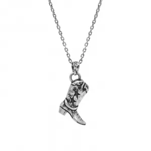 TwoJeys Silver Necklace "Boot" (SCBN001)