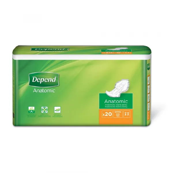 Depend Extra vkladacie plienky 20 ks