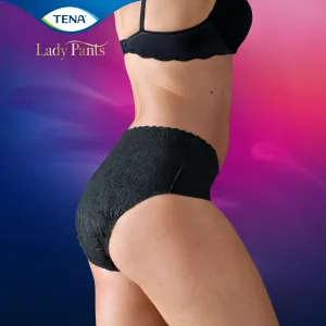 TENA LADY PANTS+ NOIR M 9KS