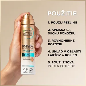 Garnier Ambre Solaire Natural Bronzer samoopaľovacia hmla na telo 150 ml