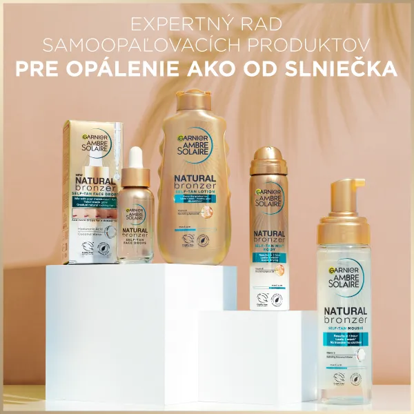 Garnier Ambre Solaire Natural Bronzer samoopaľovacia hmla na telo 150 ml