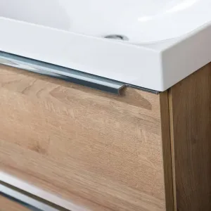 Mereo Mailo, kúpeľňová skrinka 121 cm, biela, chróm madlo CN513S