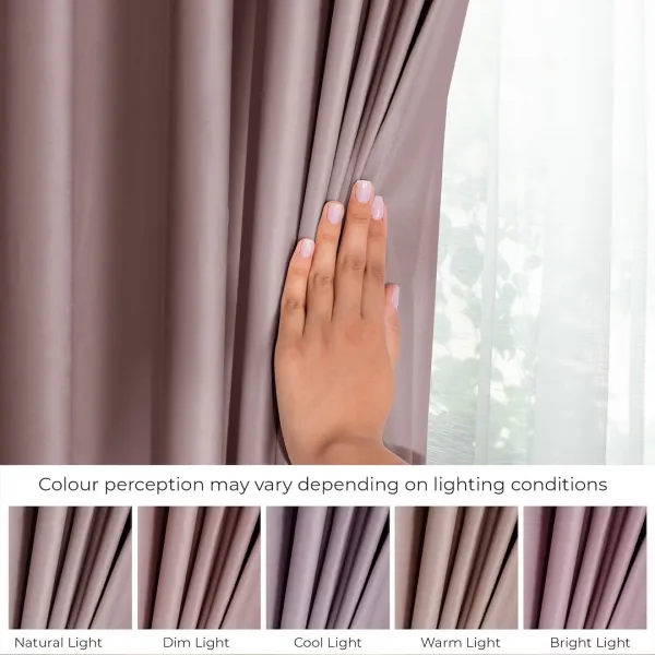 Záves AmeliaHome Velvet s multifunkčnou páskou tmavo béžový, veľkosť 140x270