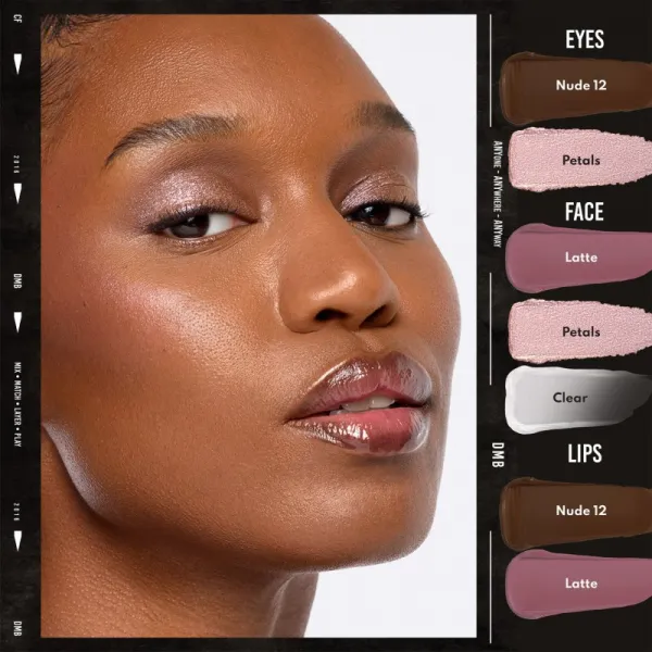 Danessa Myricks Beauty Colorfix Foils multifunkčné líčidlo na oči, pery a tvár odtieň Petals 10 ml