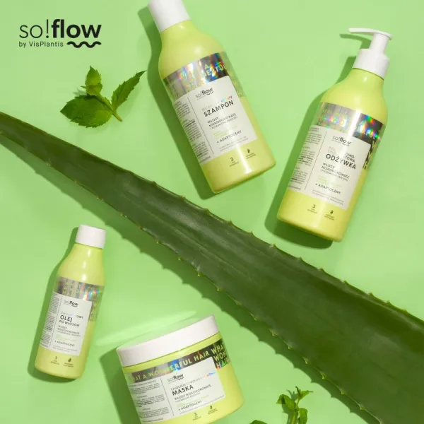 so!flow Low Porosity Hair Protein-Emollient Conditioner kondicionér pre vlasy bez objemu 400 ml