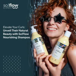 so!flow Curly Hair Nourishing Shampoo výživný šampón pre kučeravé vlasy 400 ml