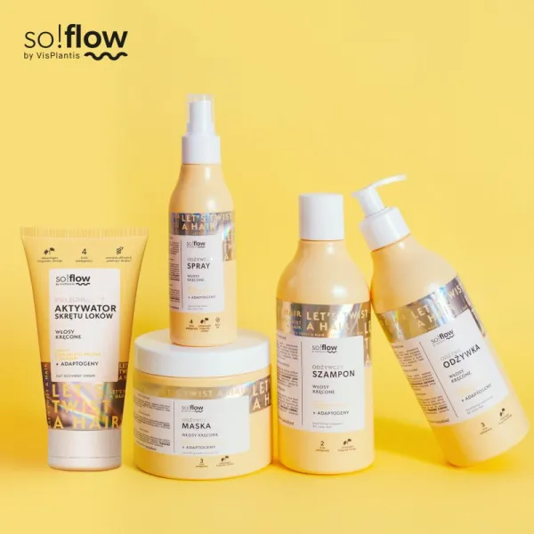 so!flow Curly Hair Nourishing Shampoo výživný šampón pre kučeravé vlasy 400 ml