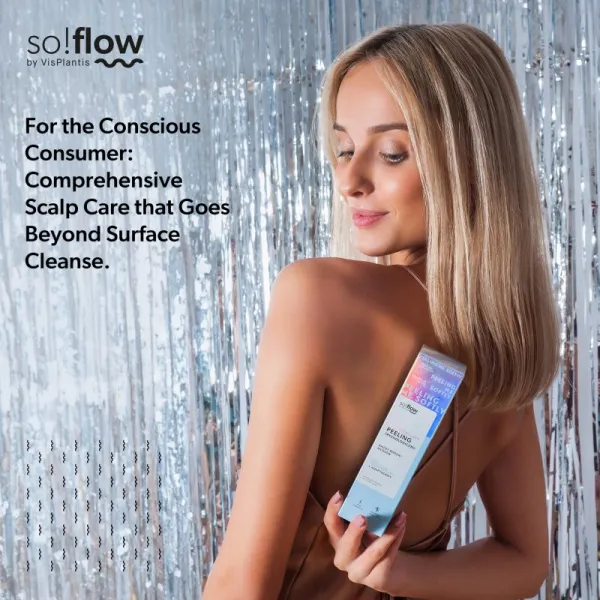 so!flow Cleansing Trichological Peeling peeling pre pokožku hlavy 100 ml