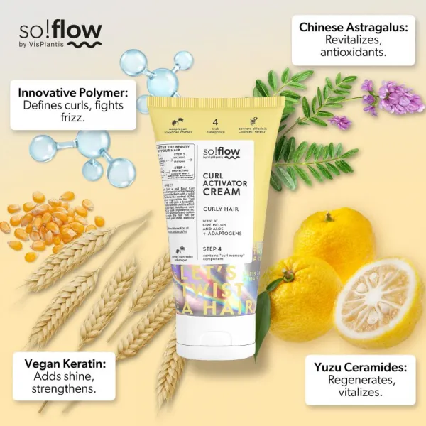 so!flow Curly Hair Curl Activator aktivátor kučier 150 ml