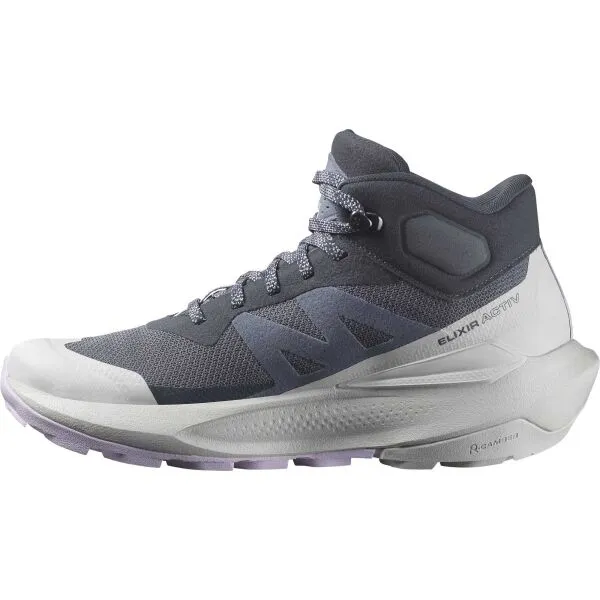 Salomon ELIXIR ACTIV MID GTX W Dámska turistická obuv, tmavo sivá, veľkosť 38