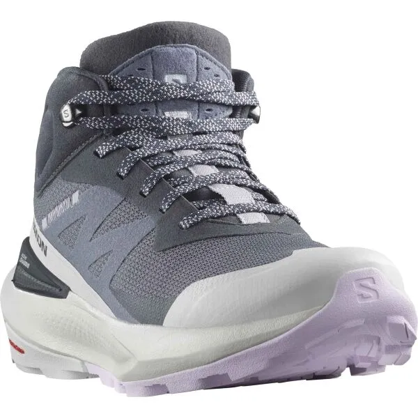 Salomon ELIXIR ACTIV MID GTX W Dámska turistická obuv, tmavo sivá, veľkosť 38