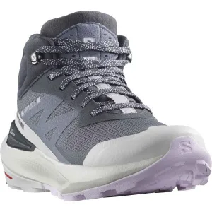 Salomon ELIXIR ACTIV MID GTX W Dámska turistická obuv, tmavo sivá, veľkosť 38