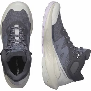 Salomon ELIXIR ACTIV MID GTX W Dámska turistická obuv, tmavo sivá, veľkosť 38