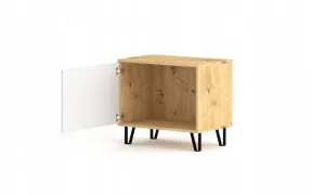Vivaldi Botník Bilbao 63,4 cm dub artisan/biely
