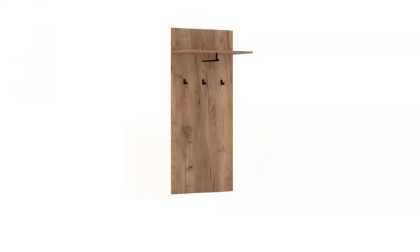 Vivaldi Nástenný predsieňový vešiak Bilbao 63,4 cm dub Remeselný Tabak