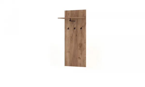 Vivaldi Nástenný predsieňový vešiak Bilbao 63,4 cm dub Remeselný Tabak