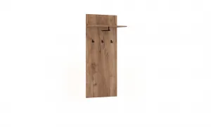 Vivaldi Nástenný predsieňový vešiak Bilbao 63,4 cm dub Remeselný Tabak