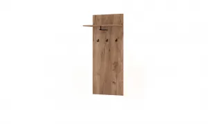 Vivaldi Nástenný predsieňový vešiak Bilbao 63,4 cm dub Remeselný Tabak