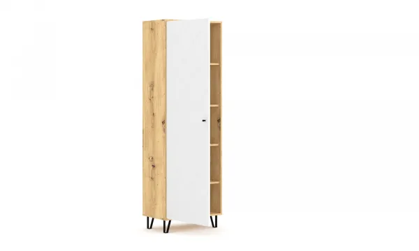 Vivaldi Predsieňová skriňa Bilbao 63,4 cm dub artisan/biela