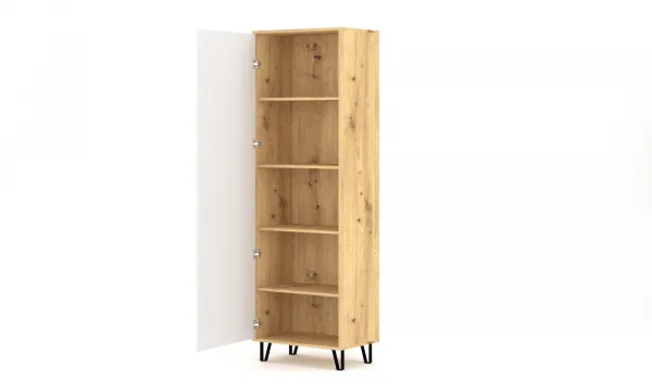 Vivaldi Predsieňová skriňa Bilbao 63,4 cm dub artisan/biela