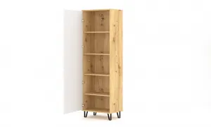 Vivaldi Predsieňová skriňa Bilbao 63,4 cm dub artisan/biela