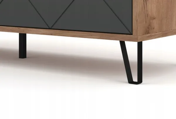 Vivaldi Predsieňová skriňa Bilbao 63,4 cm dub remeselný tabak/grafit