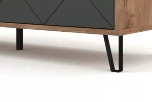 Vivaldi Predsieňová skriňa Bilbao 63,4 cm dub remeselný tabak/grafit