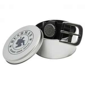 Bushman Kožený opasok Bottle Belt III, čierny 95