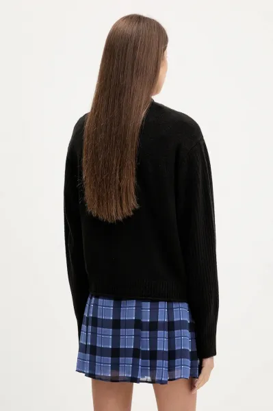 Sveter s prímesou vlny Tommy Jeans