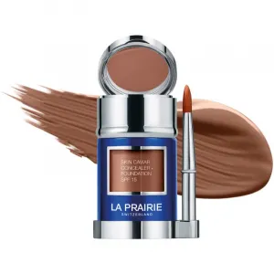 La Prairie Skin Caviar Concealer Foundation make-up a korektor SPF 15 odtieň NW-60 Warm Cinnamon 30 ml