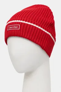 Detská čiapka s prímesou vlny Calvin Klein