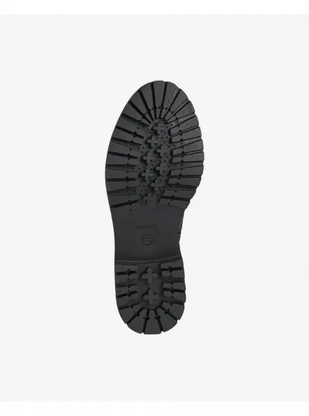 Black women's leather shoes Geox Iridea - Women's