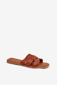 Boto Dámske sandále na plochom podpätku Camel Mirona