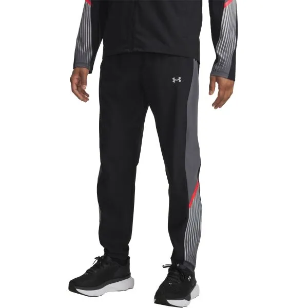 Under Armour VELOCITI STORM Pánske športové nohavice, čierna, veľkosť L