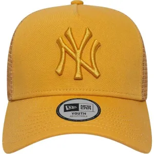 New Era NEW YORK YANKEES YOUTH MLB LEAGUE ESSENTIAL 9FORTY TRUCKER Detská šiltovka, béžová, veľkosť