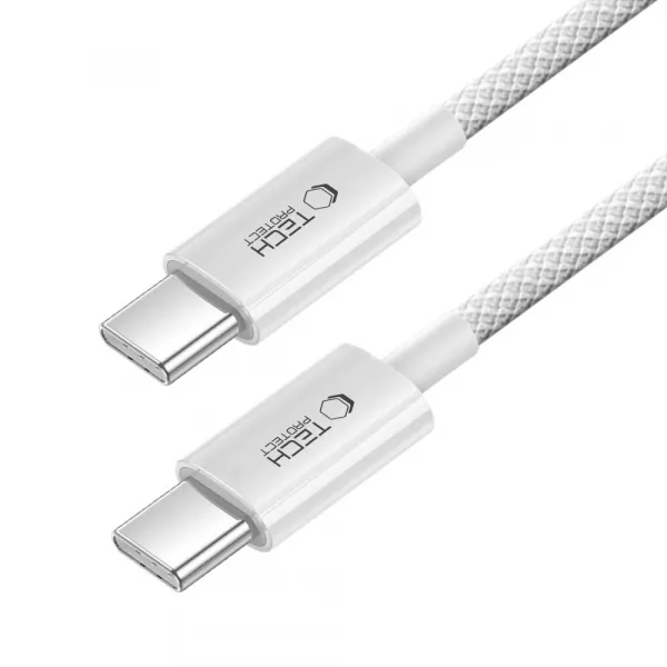 Tech-Protect Ultraboost Lite kábel USB-C / USB-C PD 60W / 3A 1m, sivý