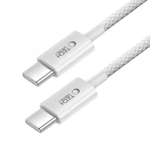 Tech-Protect Ultraboost Lite kábel USB-C / USB-C PD 60W / 3A 1m, sivý