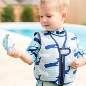 Detská plávacia vesta Go Splash s bezpečnostným pásikom Moby Anchor M (2 – 4 roky)