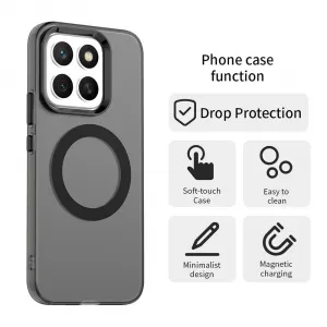 Techsuit CandyCase MagSafe, Honor X8c, čierne