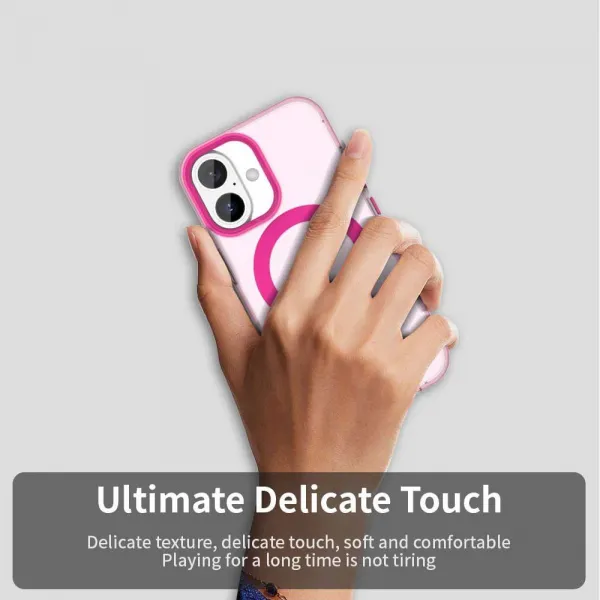 Techsuit CandyCase MagSafe, iPhone 17, ružový