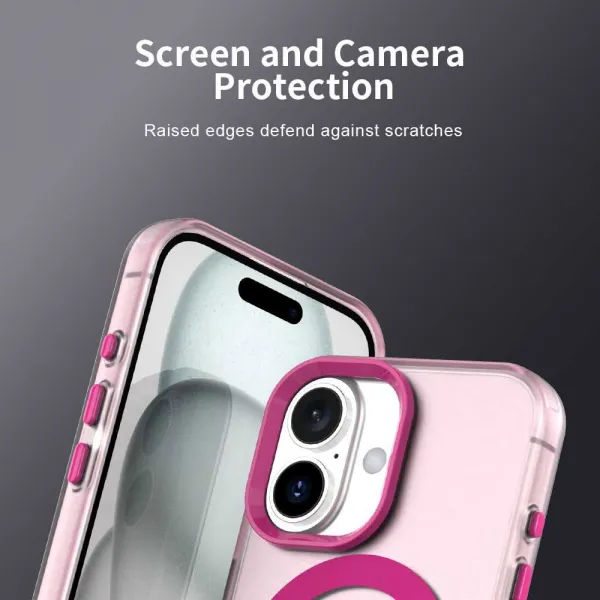 Techsuit CandyCase MagSafe, iPhone 17, ružový