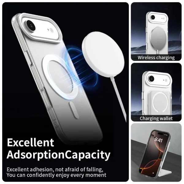 Techsuit CandyCase MagSafe, iPhone Air, biely