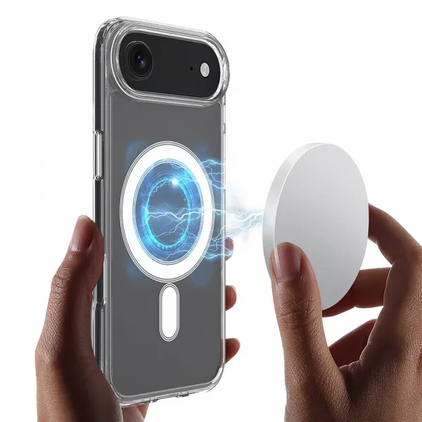 Techsuit MagSafe Pro, iPhone Air, priehľadný