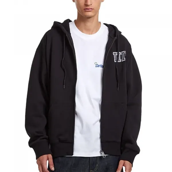 Carhartt WIP Hooded Mini Wip Sweat Jacket "Black" (I035619-8906)
