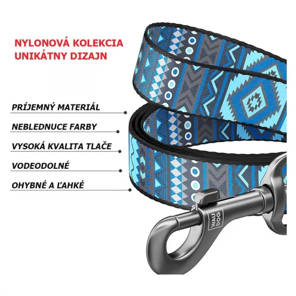 Nylonové vodítko INDIE 122cm, Veľkosť: S