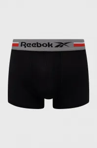 Boxerky Reebok pánske, šedá farba